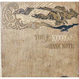 Mark Twain The 1 Million Pound Bank Note First Edition 1893 HC Victorian Bk HBS